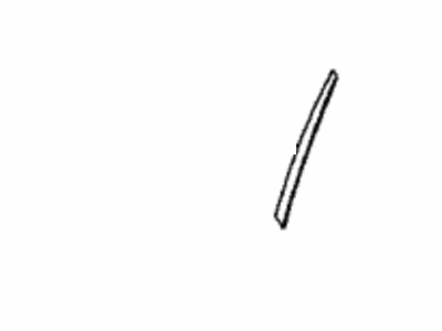 Toyota 75977-33040 Stripe,  Rear Door Outside,  Lower RH