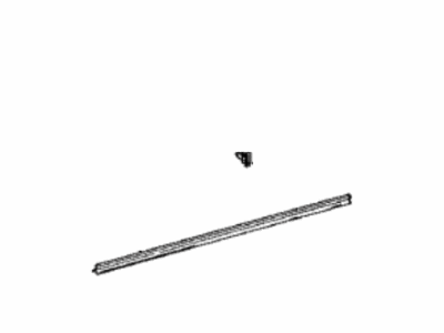 Toyota 67863-33050 Weatherstrip,  Front Door,  NO.2 RH