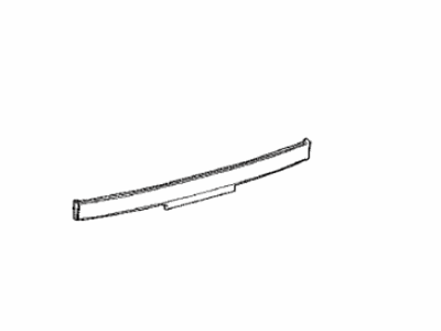Toyota 52615-33180 Absorber,  Rear Bumper Energy