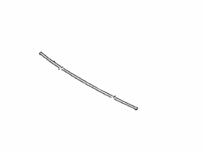 Toyota 75531-33150 Moulding,  Windshield,  Outside