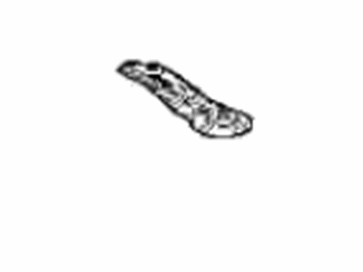Toyota 52298-33020 Brace,  Rear Suspension Member,  Rear Lower LH