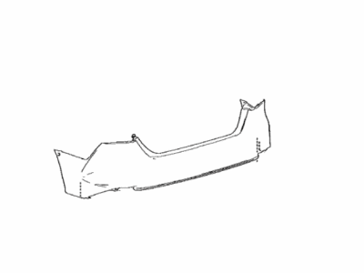 Toyota 52159-33962 Cover,  Rear Bumper