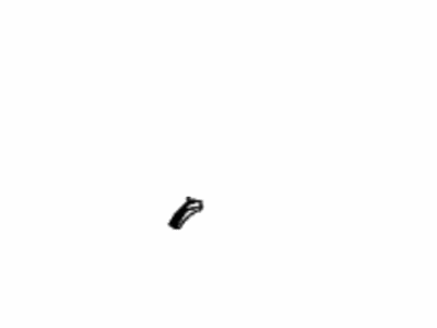 Toyota 67673-33150 Garnish, Rear Door Frame, Passenger Side