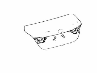 Toyota 64401-33690 Panel Sub-Assy,  Luggage Compartment Door