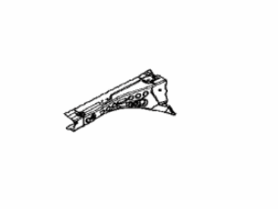 Toyota 53731-33100 Member,  Front Apron To Cowl Side,  Upper RH