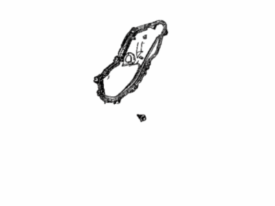 Toyota 67841-33140 Cover,  Rear Door Service Hole,  RH