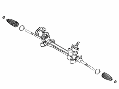 Toyota 44250-06400 Gear Assy,  Power Steering(For Rack & Pinion)
