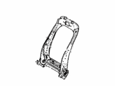 Toyota 71013-33580 Frame Sub-Assembly, Front Seat Back, Passenger Side