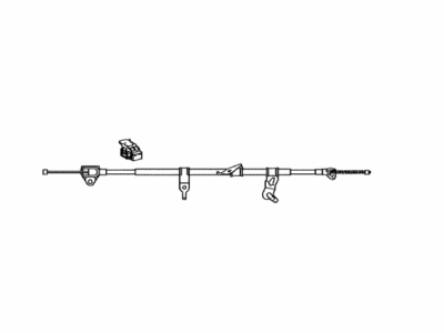 Toyota Parking Brake Cable - 46430-33210