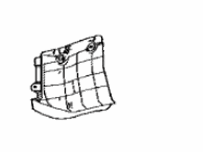 Toyota 53736-33050 Seal,  Front Fender Apron,  RH