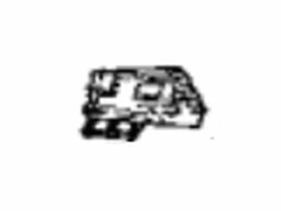 Toyota 69037-30010 Cover Sub-Assembly, Rear Door Lock, Passenger Side
