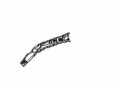 Toyota 53734-33060 Member,  Front Apron To Cowl Side,  Lower Front LH