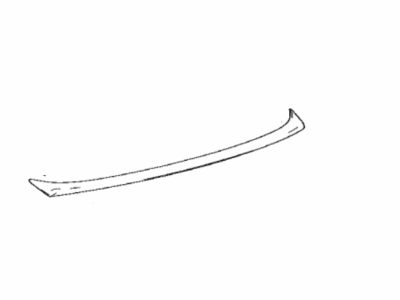 Toyota 76085-33110-D1 Spoiler Sub-Assy,  Rear
