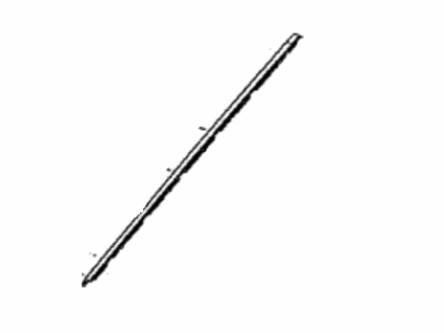 Toyota 75536-33030 Moulding,  Windshield,  Outside Lower LH