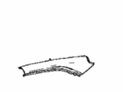 Toyota 61213-33150 Rail,  Roof Side,  Outer NO.2 RH