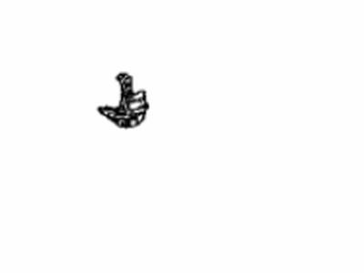 Toyota 52142-33110 Arm, Front Bumper, Upper Driver Side