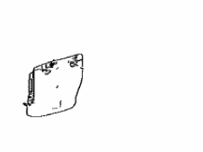 Toyota 53737-33030 Seal,  Front Fender Apron,  LH