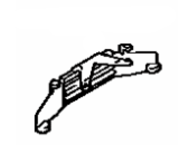 Toyota 75545-22070 Clip,  Windshield Outside Moulding,  NO.1