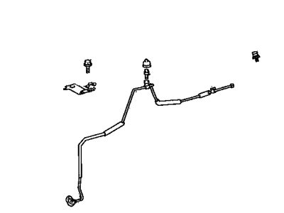 Toyota Corolla A/C Hose - 88710-12400