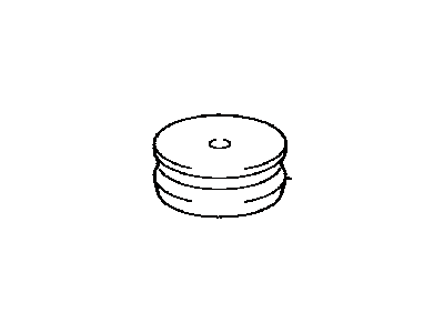 Toyota 52209-60020 Cushion, Body Mount, Upper