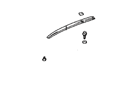 Toyota 75505-95D00 Front Molding