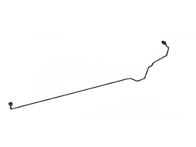 Toyota 47326-14040 Tube,  Rear Brake,  NO.6