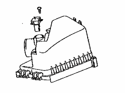 Toyota 17705-22210 Cap Sub-Assembly, Air Cleaner