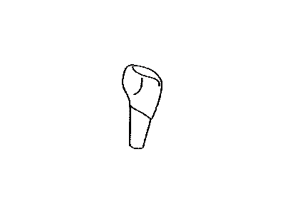 Toyota 33504-42020-B0 Knob Sub-Assy,  Shift Lever