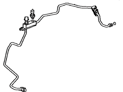 Toyota 88710-12860 Tube Assembly, Air Conditioner