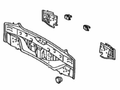 Toyota 58307-12B00 Panel Sub-Assy,  Body Lower Back