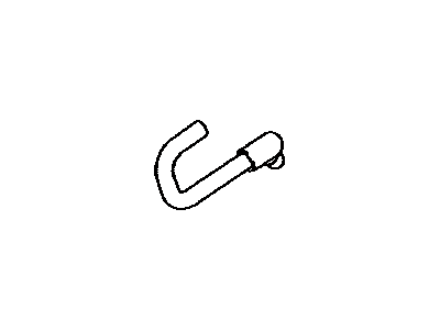 Toyota 16264-37022 Hose,  Water By-Pass,  NO.2