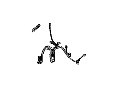 Toyota 82151-12J30 Wire, Front Door, Passenger Side