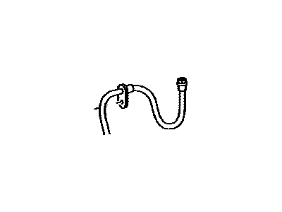 Toyota 90947-02E78 Hose,  Flexible,  NO.2(For Front)