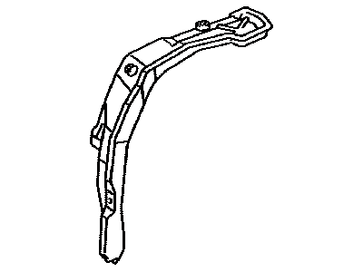 Toyota 77277-12240 Protector,  Fuel Tank Filler Pipe