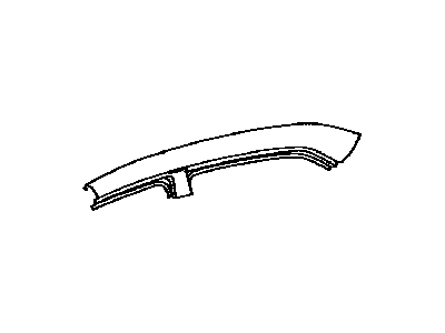 Toyota 61212-12490 Rail, Roof Side, Driver Side