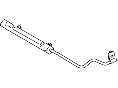 Toyota 23814-37050 Pipe Sub-Assembly, Fuel Delivery