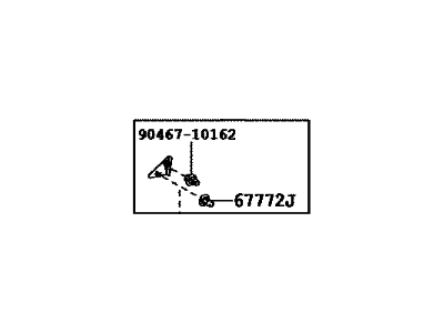 Toyota 60117-12030 Cover Sub-Assy,  Front Pillar,  Upper RH
