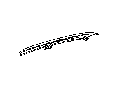 Toyota 61211-07020 Rail,  Roof Side,  RH