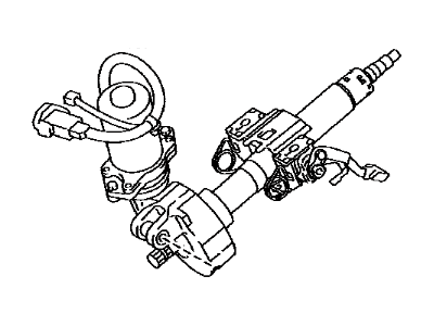Toyota 45250-12C30 Column Assembly, Steering