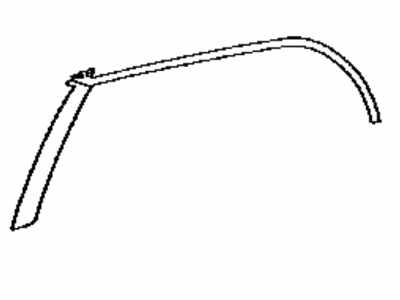 Toyota 75923-12060 Tape,  Black Out,  NO.2 RH