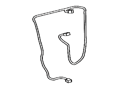 Toyota 86203-12420 Wire, Stereo Component