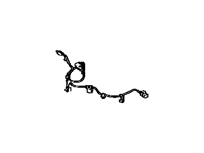 Toyota 89516-12140 Wire,  Skid Control Sensor