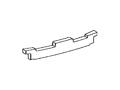 Toyota 52615-12180 Absorber,  Rear Bumper Energy