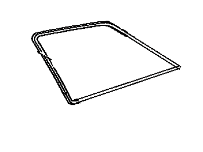 Toyota 68167-13020 Weatherstrip