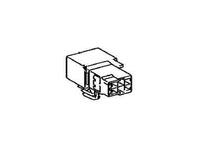 Toyota 90980-11587 Housing, Connector Male