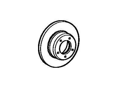 Toyota 4Runner Brake Disc - 43512-60060