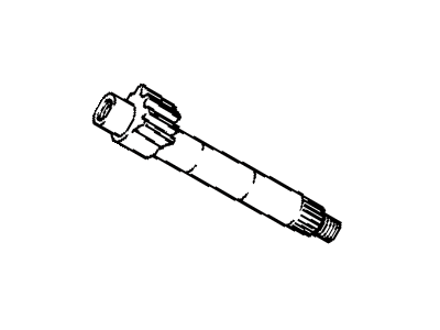 Toyota 44111-35021 Shaft