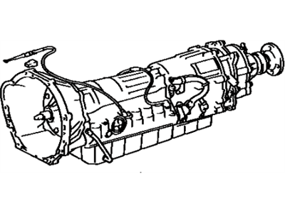 Toyota 35020-35912 Trans Assy,  W/Transfer