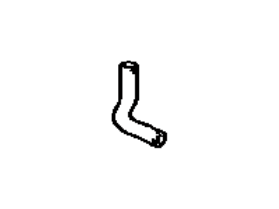 Toyota 90099-33076 Hose,  Windshield Washer (From Joint To Nozzle)