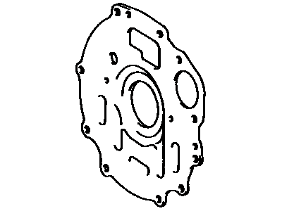 Toyota 11355-35020 Plate,  Rear End